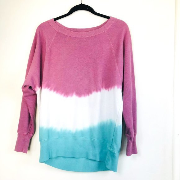 SO Tops - SO Lounge Life Weekend Ombre Sweatshirt- Size XS